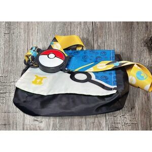 Pokémon Bandolier Pikachu, clip and go poke ball belt and carrying bag